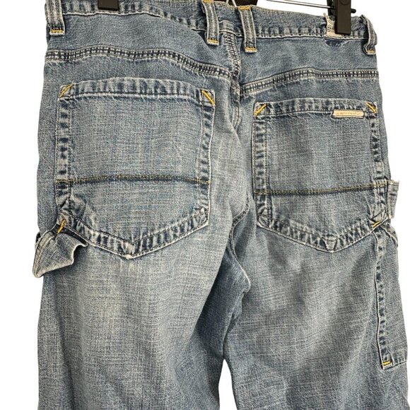 Vintage Y2K 2000s Lucky Brand Baggy Carpenter Jeans 30 X 34 USA - Picture 3 of 15